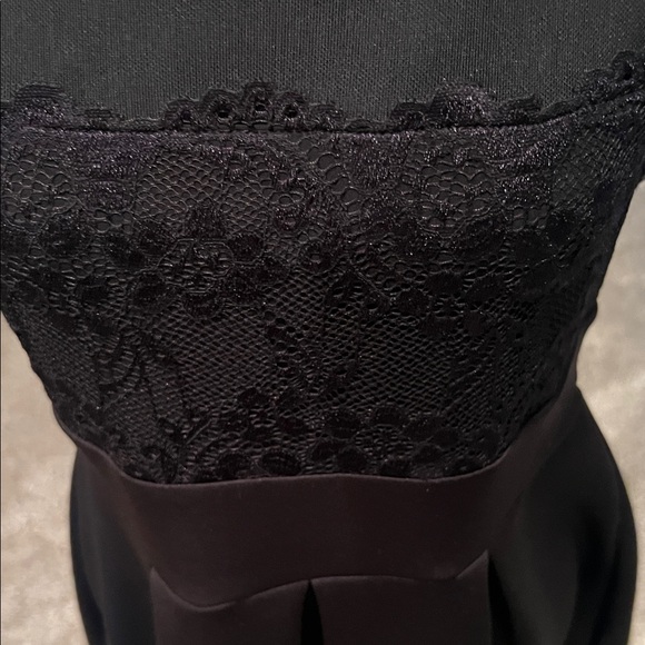 🔖Sweet Storm Elegant Black Mini Dress - Picture 4 of 13